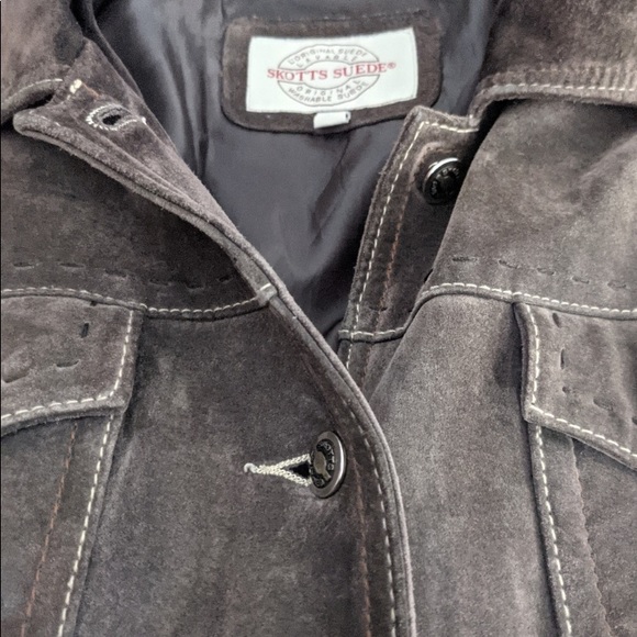 🍒 SKOTTS SUEDE Jacket !!! Premium Quality Washable Suede !!! - Picture 7 of 15